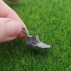 Antique‎ Silver Boot Charm P307